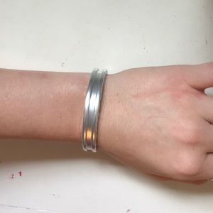 Ponytail holder bracelet